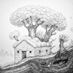 07 -‘Endgame’ – pen on paper – 25 x 25 cm – 2014.