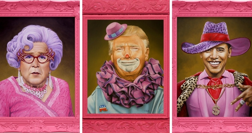 Artist Gives History’s Most Infamous People a Hilarious Makeover